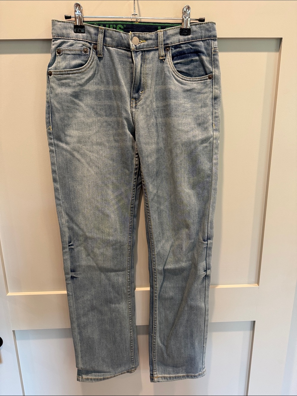 Levi's Kids Light Blue Straight-Leg Jeans